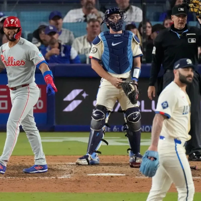 Edmundo Sosa's Two-Run Homer Lifts Phillies Over Dodgers 4-3