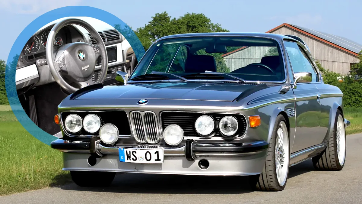 Custom BMW E9 Coupe Hides E39 M5 Mechanicals Underneath