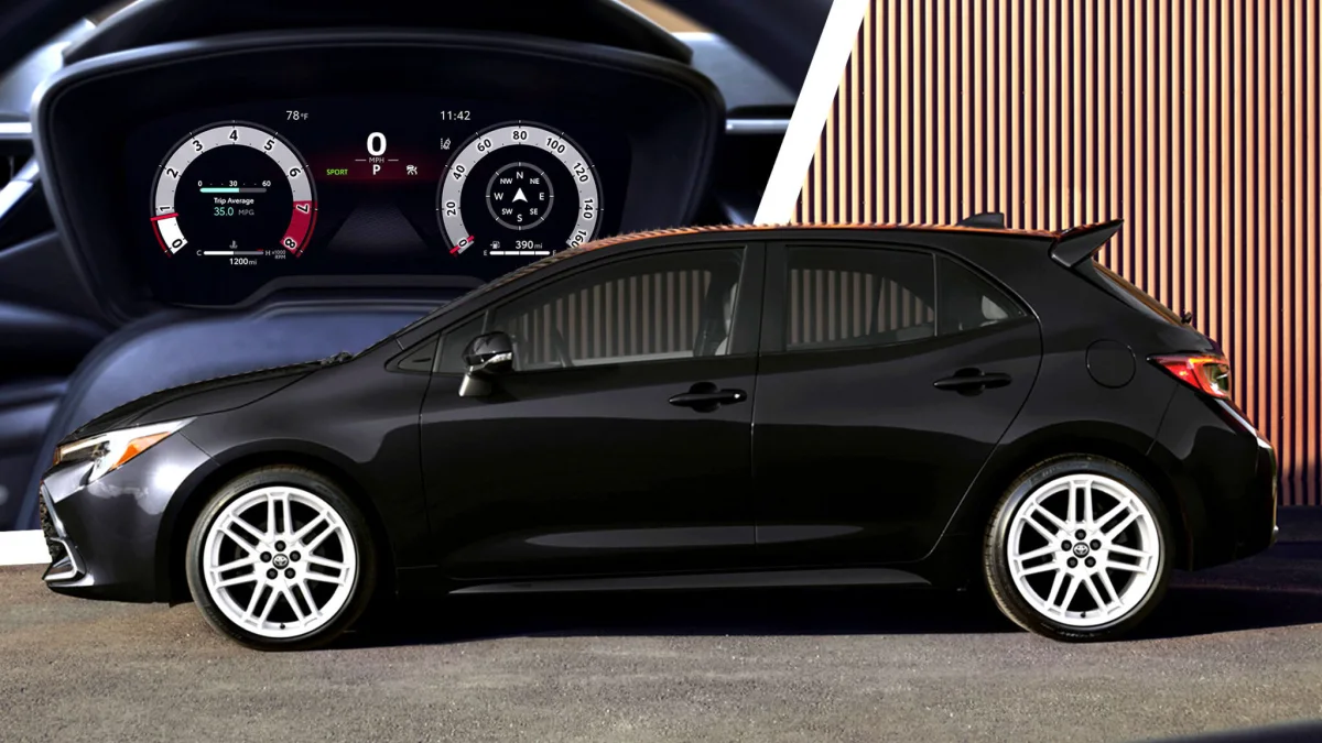 Toyota's 2027 Corolla Hatch Gains Bigger Screens, Loses FX Trim