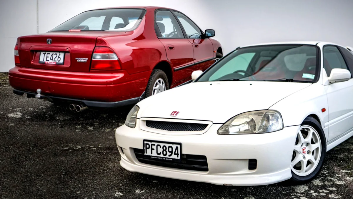 Honda New Zealand Auctions 19 Heritage Collection Cars for Charity