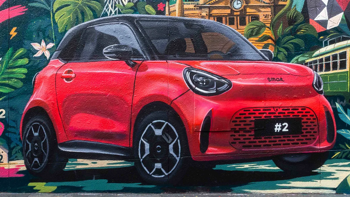 Smart Drops #2 Murals Worldwide to Tease New EV Ahead of Paris Debut