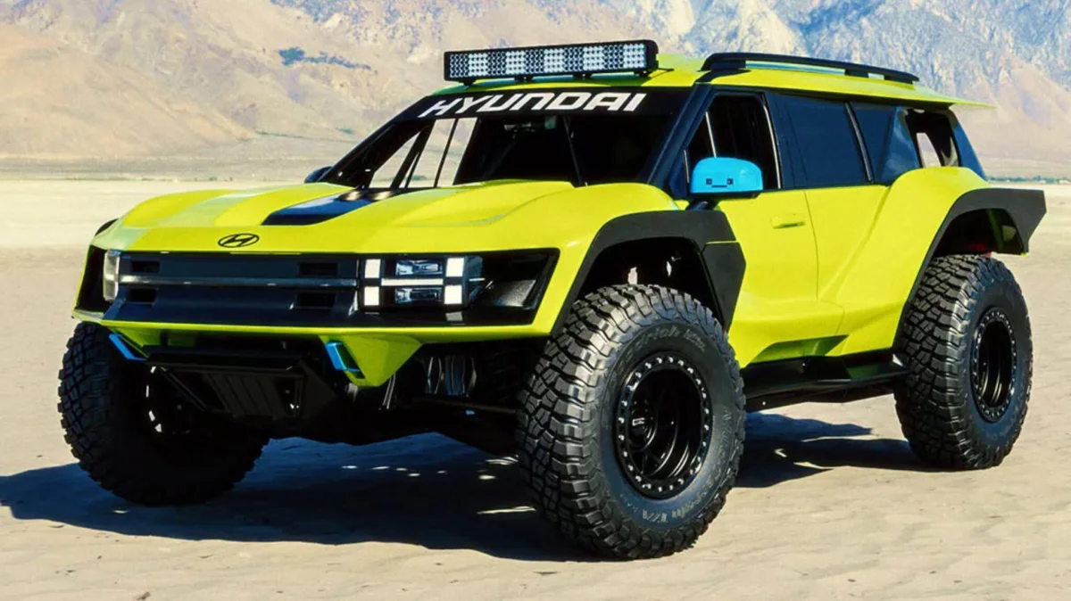 Hyundai Endorses Wild Baja Santa Fe Render, But Won't Build It