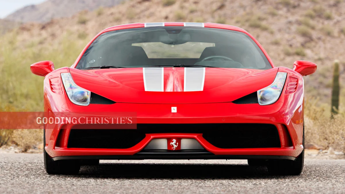 Ferrari 458 Speciale Auction: Low-Mileage Example Could Fetch $1.2M
