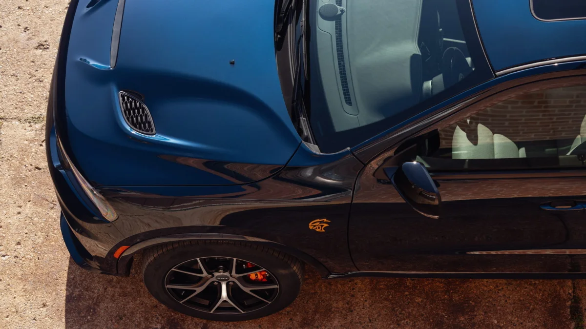2027 Dodge Durango in After Dark metallic blue