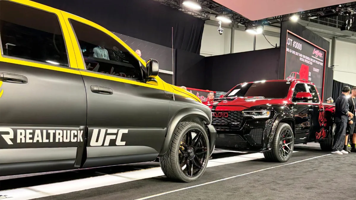 2027 Ram 1500 Rumble Bee SRT pickup truck