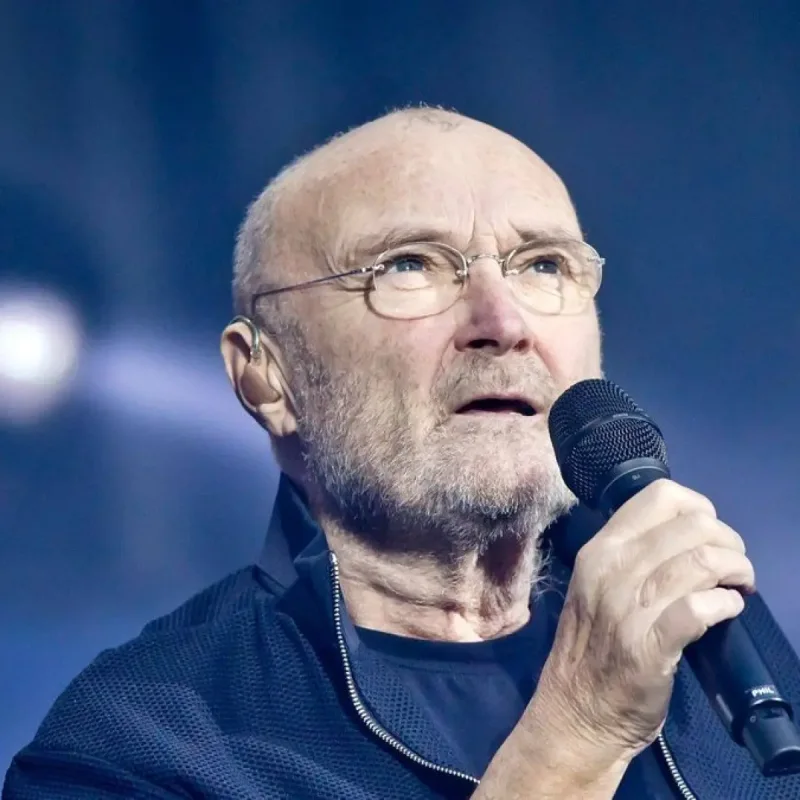 Phil Collins speaking in an interview