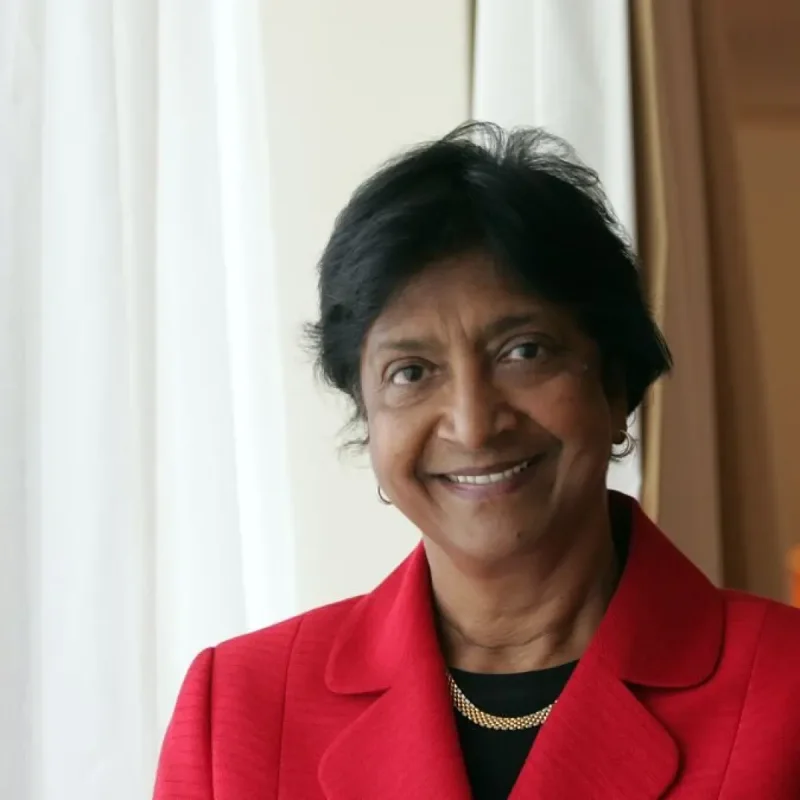 Navi Pillay, winner of the 2026 Nobel Peace Prize