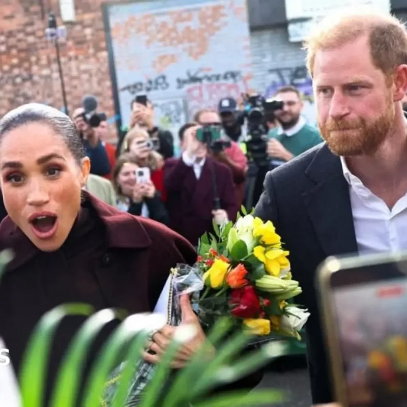 Prince Harry and Meghan visit Nottingham charities