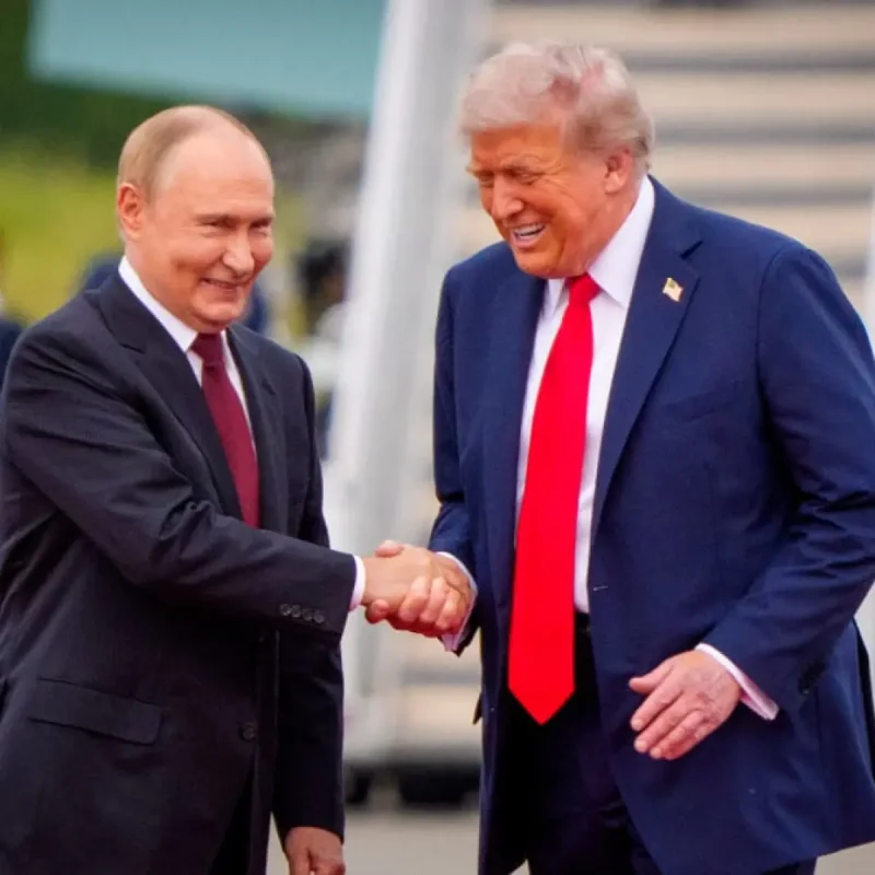 Illustration of a proposed three-way summit between Putin, Trump and Xi Jinping over the Ukraine war