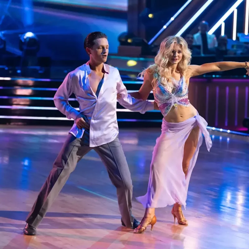 Dancing With the Stars ballroom performance scene