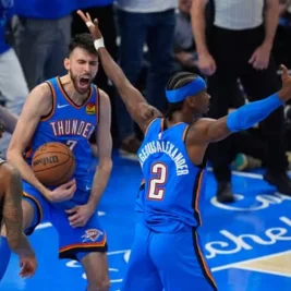 Thunder Even Series With 122-113 Win Over Spurs in Game 2