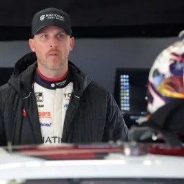 Denny Hamlin Leads Laps, Balances Dual Role as Driver and Owner