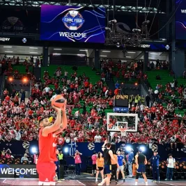 Olympiacos Fans Dominate Telekom Center Amid Fenerbahce Ticket Issues