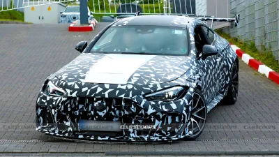 AMG CLE 63 Mythos Prototype Spied with Production Parts, Flat-Plane V8