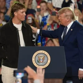 Abdul Carter Questions Jaxson Dart's Trump Rally Appearance