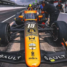 Dale Coyne Racing Honors Kyle Busch with Special Number 18 Car at Indy 500