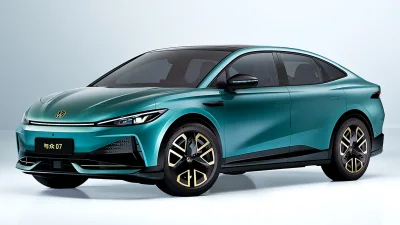 VW’s $16,200 ID. Unyx 07 EV Liftback Is Longer Than a Jetta, Uses Xpeng Tech