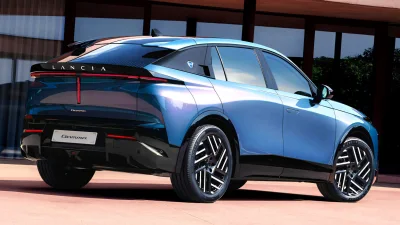Lancia Gamma Returns as a Fastback Crossover with Hybrid and EV Powertrains