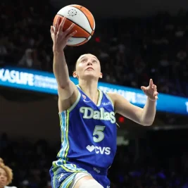 Jessica Shepard's Historic Triple-Double Leads Dallas Wings Past Las Vegas Aces