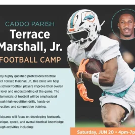 Terrace Marshall Jr. to Host Free Football Camp for High School Students in Shreveport