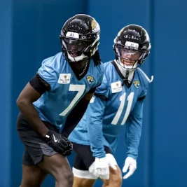 Brian Thomas Jr. Shines with Two Deep Touchdowns as Jaguars Offense Rebounds in OTA Day 4