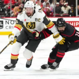 Hurricanes Rally to Beat Golden Knights 4-3 in OT, Tie Stanley Cup Final