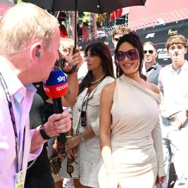 Kim Kardashian Snubs Martin Brundle During Monaco Grand Prix Grid Walk