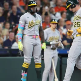 Athletics Shut Out Astros 5-0 to Avoid Series Sweep