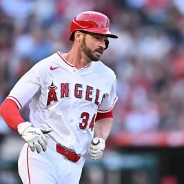 Trey Mancini Records Three Hits in Los Angeles Angels Debut
