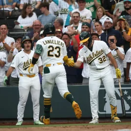 Brewers Outlast Athletics 15-14 in 12-Inning Las Vegas Opener
