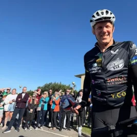 Lewis Moody Starts 500-Mile Bike Ride After MND Diagnosis