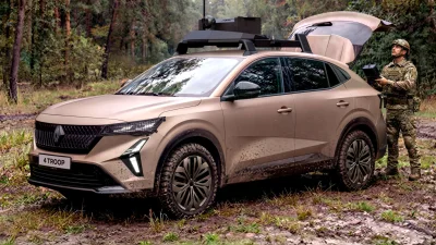 Renault Rafale Military Prototype Launches Drones from a Coupe SUV