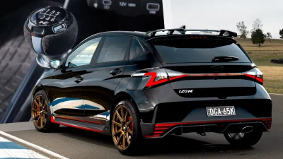 Hyundai i20 N Shadow Edition: Final Manual Hatch Gets Tire-Tread Floor Mats