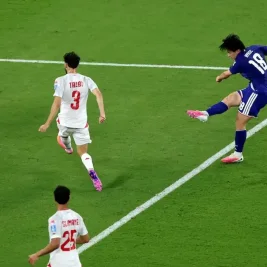 Japan Beat Tunisia 2-0 in World Cup Group F Match
