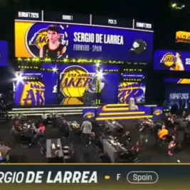 Lakers Draft Sergio De Larrea, Trade Rights to Knicks