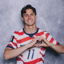 Brenden Aaronson Marries Milana D’Ambra Hours Before World Cup Duty