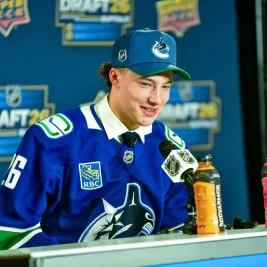 Vancouver Canucks Add Two Forwards in NHL Draft Second Round