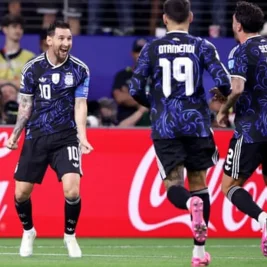 Lionel Messi Scores Stunning Free-Kick on Return as Argentina Beat Jordan
