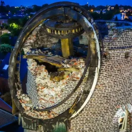 Severe Storm Destroys Historic Windmill in Veldhoven