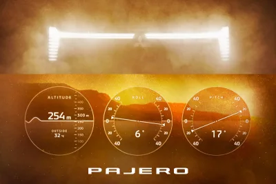 Mitsubishi’s New Pajero Reboots the Classic Triple-Gauge Pod with Digital Display