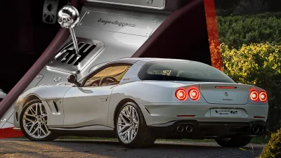 Touring Superleggera Unveils Ferrari 550-Based Veloce12 Aperta Targa