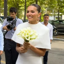 Thylane Blondeau Marries Benjamin Attal in Paris Civil Ceremony