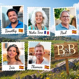 RTL 4 Reveals Eight B&B Owners for New Season of B&B Vol Liefde