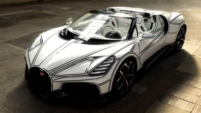 Bugatti’s 261-MPH Mistral Gets a Porcelain Gas Cap and Fine China Trim
