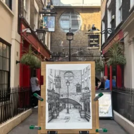 Artist Lydia Wood Draws Every London Pub in 10-Year Project