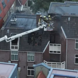 Fire Ravages Sneek Apartment Building Triggering Police Investigation