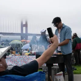 Fog Disrupts Golden Gate Bridge Fireworks for America's 250th Birthday