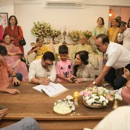 Aamir Khan Marries Wellness Coach Gauri Spratt in Mumbai