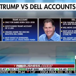 Michael Dell Pledges $250 Each for 25 Million Children in Trump Accounts Program