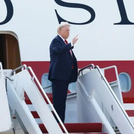 Trump Takes Inaugural Flight on New $400M Air Force One Donated by Qatar